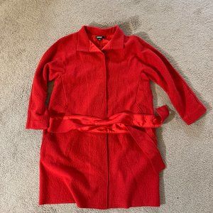 DKNY Red Wool Jacket